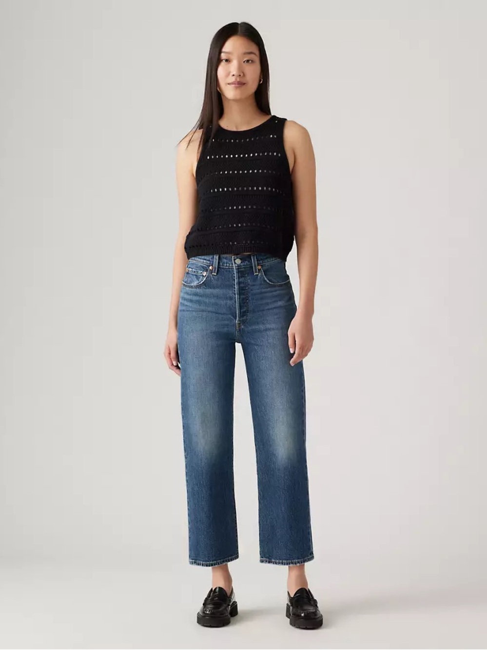 Levi’s Ribcage Straight Ankle Jeans